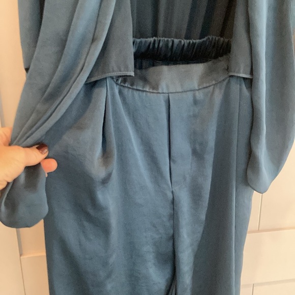 Overlover Stina Stone Blue Jumpsuit, XS - Picture 9 of 13